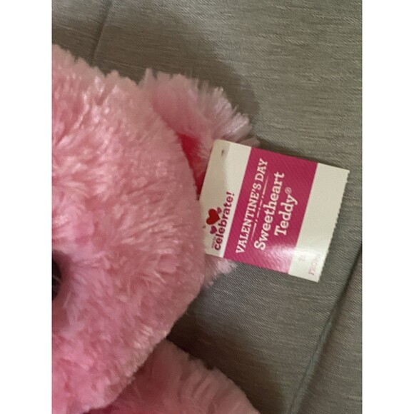 Sweetheart Teddy Bear 2022 Pink Valentines Day Plush Stuffed Animal 18” Princess - Picture 6 of 9